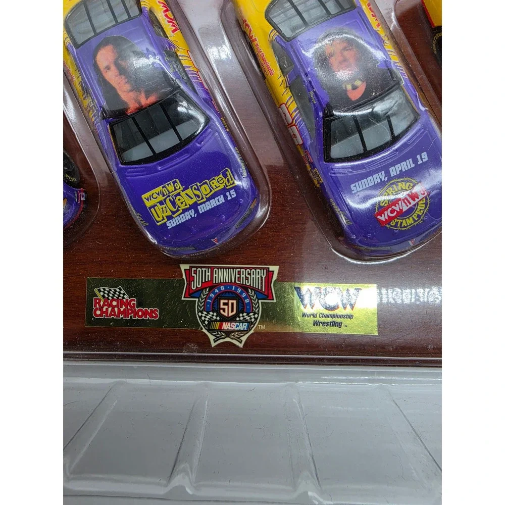 Racing Champions WCW NASCAR 50th Anniversary 12 Car Diecast Set COA 167/2500
